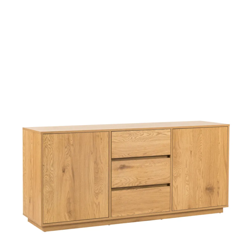 Drawer SINCE Buffet 2 portes, 3 tiroirs en bois L180cm