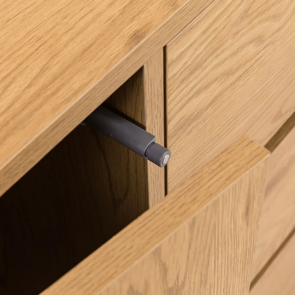 Drawer SINCE Buffet 2 portes, 3 tiroirs en bois L180cm