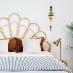Drawer SINGARAJA Tête de lit design en rotin 160cm