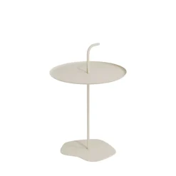 Drawer SIVO Table d'appoint de jardin en acier traité ø38cm
