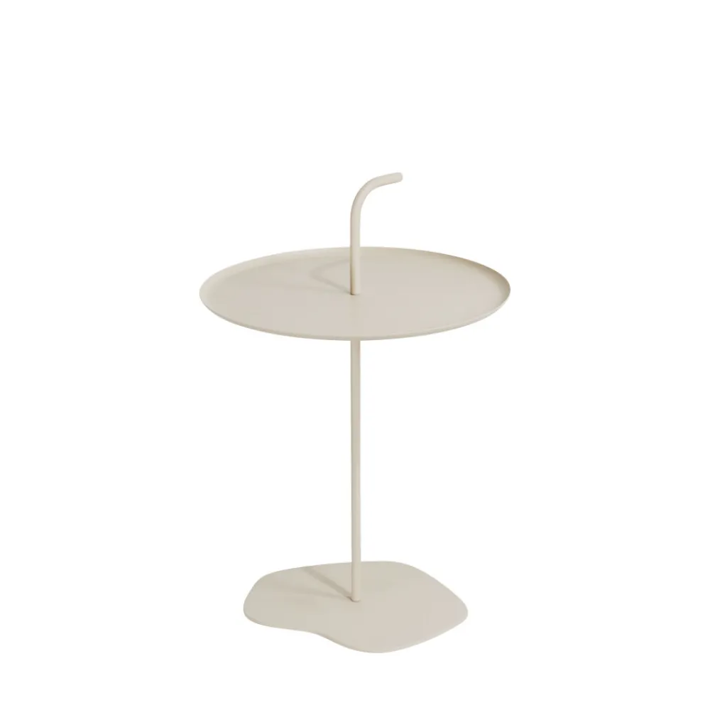 Drawer SIVO Table d'appoint de jardin en acier traité ø38cm