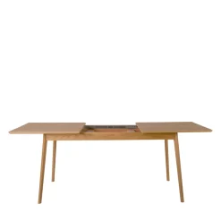 Drawer SKOLL Table à manger extensible 4 à 8 personnes 150-200x80cm