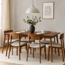 Drawer SKOLL Table à manger extensible 4 à 8 personnes 150-200x80cm