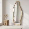 Drawer SOLEA Miroir organique en bois 70x180cm