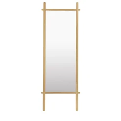 No name SOLENE Miroir en bois 58x160cm