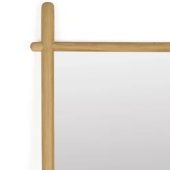 No name SOLENE Miroir en bois 58x160cm