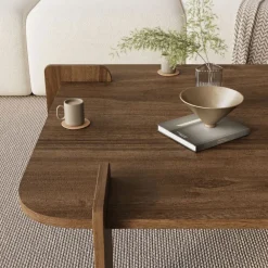 Drawer SOLENI Table basse en bois 90x90cm