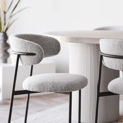 House Nordic SOLVA Table à manger 10 personnes ovale en bois