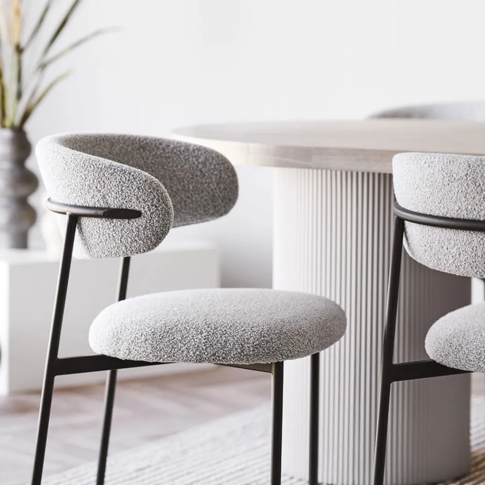 House Nordic SOLVA Table à manger 10 personnes ovale en bois