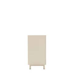 Drawer STANLEY Buffet 3 portes en bois et métal L160cm