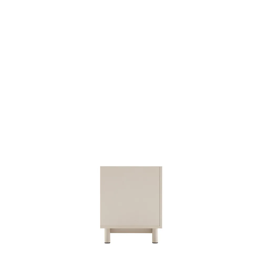 Drawer STANLEY Meuble TV 2 portes en bois et métal L160cm