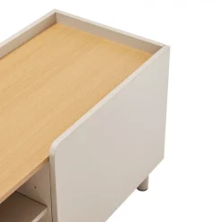 Drawer STANLEY Meuble TV 2 portes en bois et métal L160cm