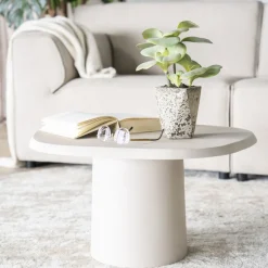 By-Boo STEN Table basse en aluminium 57x71cm