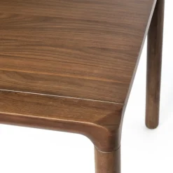 Zuiver STORM Table à manger 8 personnes aux bords arrondis en bois
