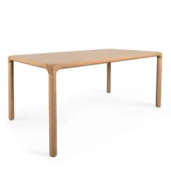 Zuiver STORM Table à manger 8 personnes aux bords arrondis en bois