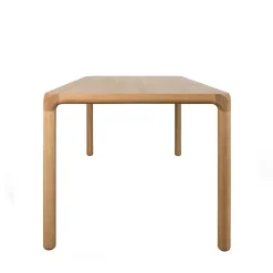 Zuiver STORM Table à manger 8 personnes aux bords arrondis en bois
