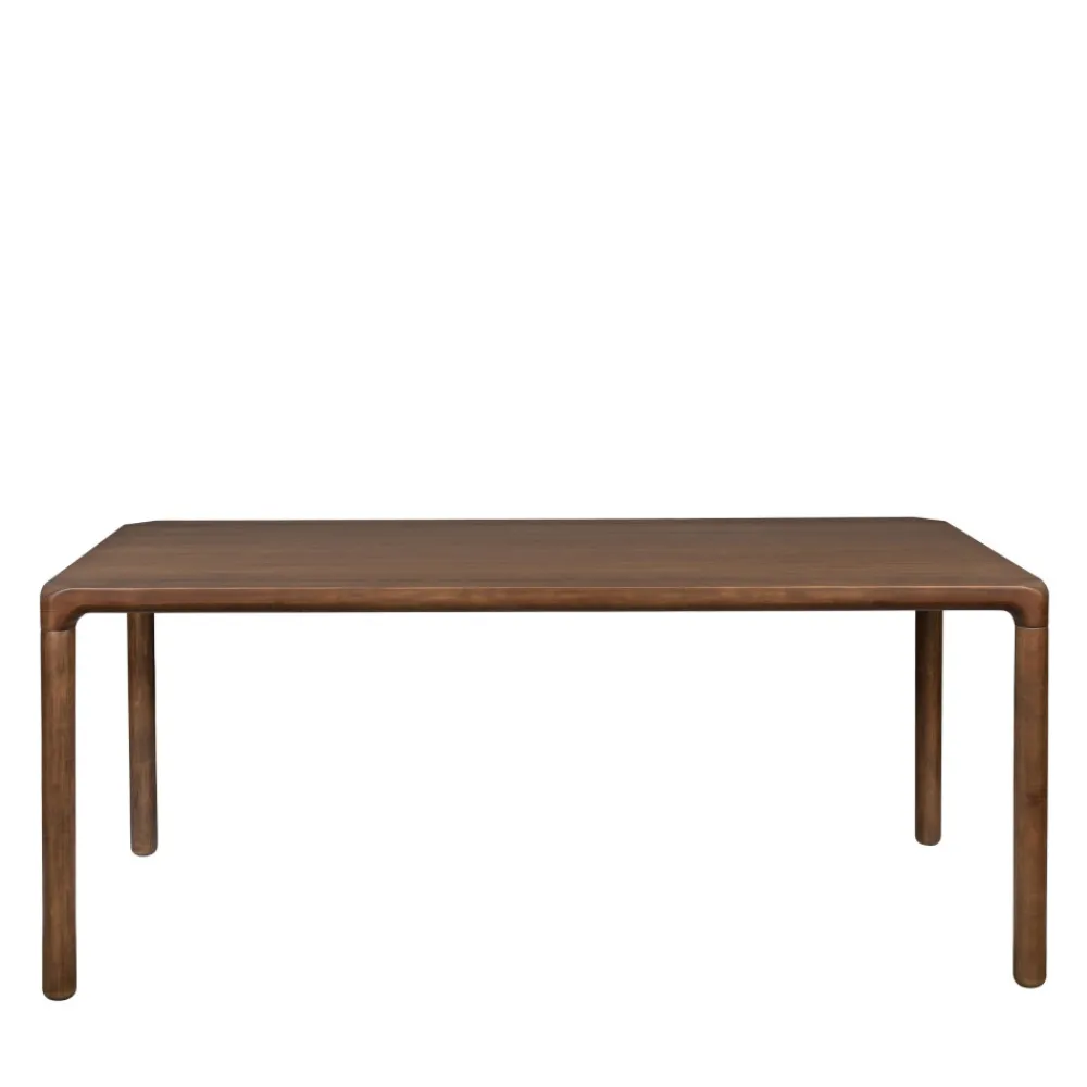 Zuiver STORM Table à manger 8 personnes aux bords arrondis en bois