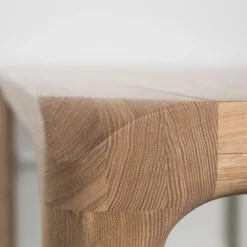 Zuiver STORM Table à manger 10 personnes aux bords arrondis en bois