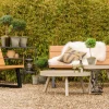 Woood SUNNY Table d'appoint en métal ø60cm