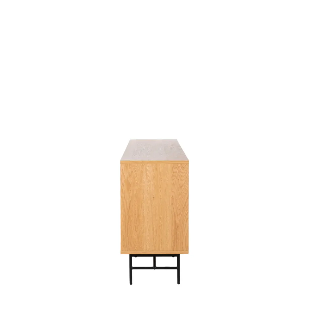 Drawer SVEG Buffet 2 portes 3 tiroirs en bois L160cm