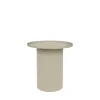 No name SVERRE Table d'appoint ronde en métal ø45,5cm