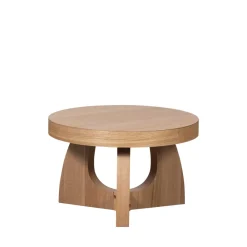 Woood TALA Table basse ronde en bois ø55cm