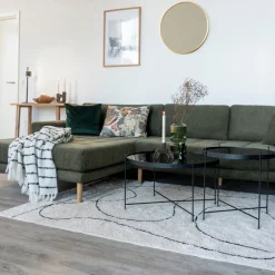 House Nordic TAMPA Tapis avec formes organiques