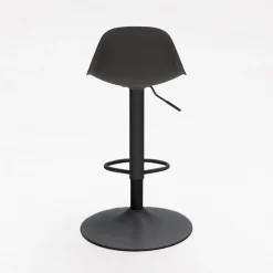 Drawer TEBAR Lot de 2 chaises de bar réglables en simili et métal H61-83cm