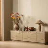 Woood TEO Meuble TV 5 portes en bois L180cm