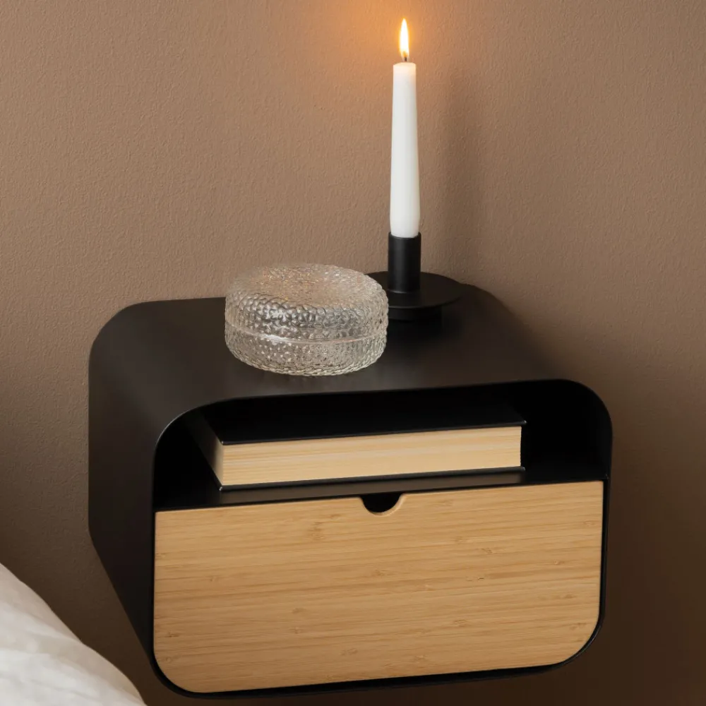 Drawer THERETRA Table de chevet murale en métal