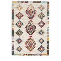 Drawer TIKI Tapis d'inspiration berbère à losanges