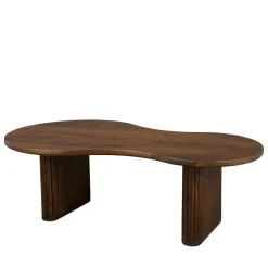 Dutchbone TILON Table basse organique en bois 110x60cm