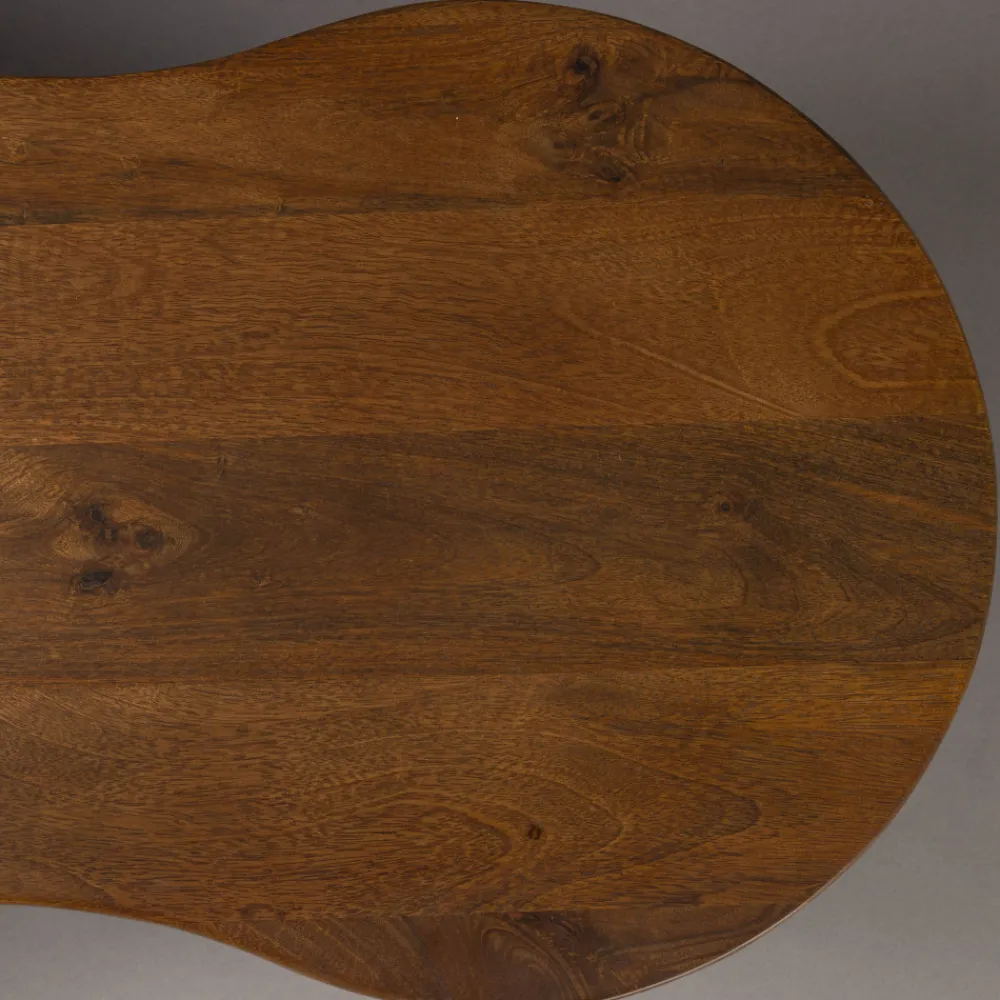 Dutchbone TILON Table basse organique en bois 110x60cm