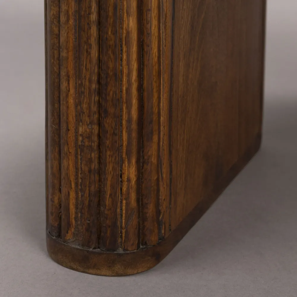 Dutchbone TILON Table basse organique en bois 110x60cm
