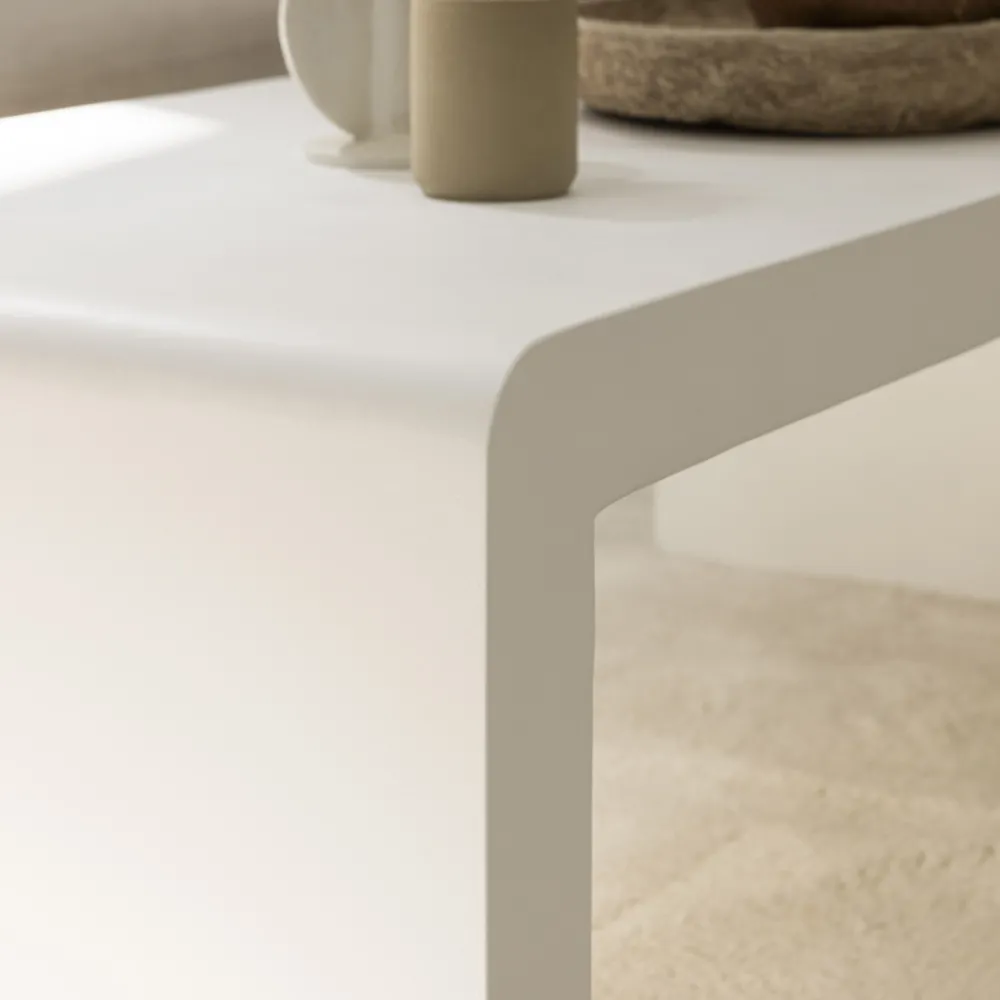 Drawer TOCOA Table basse en fibre de ciment 120x55cm
