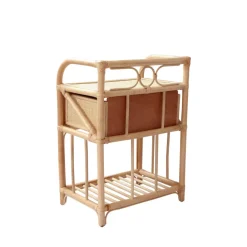 Drawer TONDANO Table de chevet en rotin