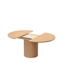 Woodman TOSCANA Table à manger extensible 4 à 6 personnes en bois ø120-160x120cm
