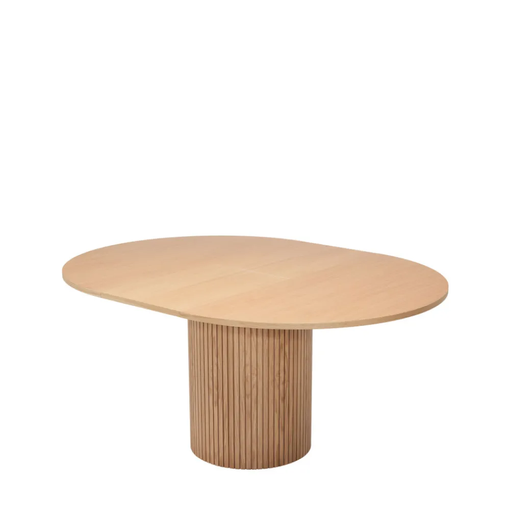 Woodman TOSCANA Table à manger extensible 4 à 6 personnes en bois ø120-160x120cm