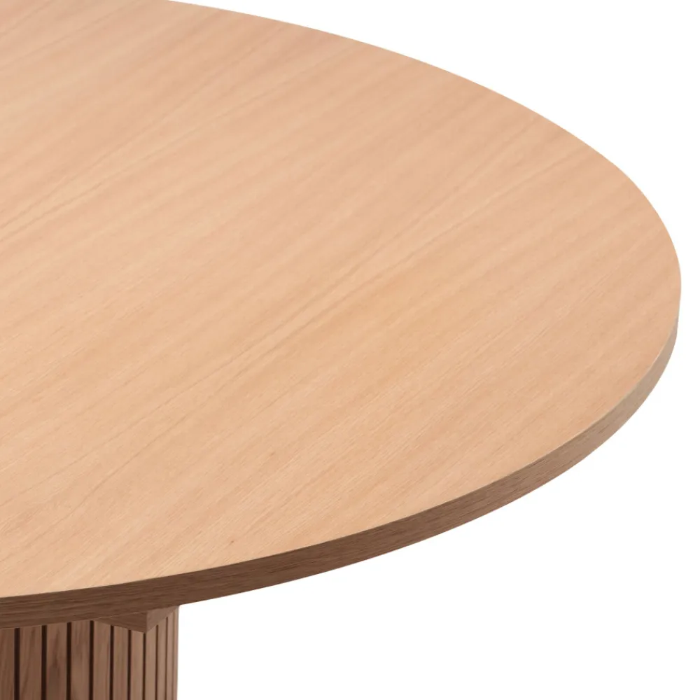 Woodman TOSCANA Table à manger extensible 4 à 6 personnes en bois ø120-160x120cm
