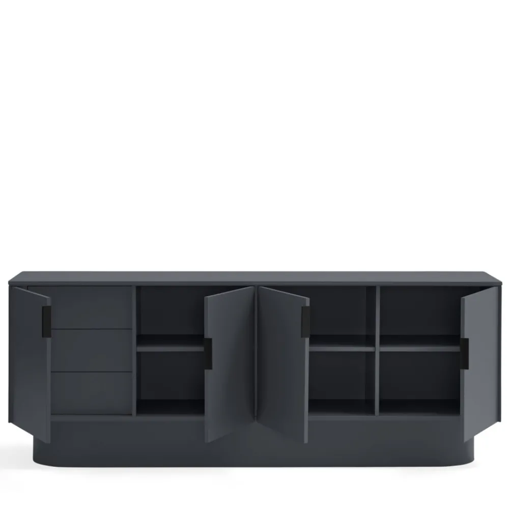 Teulat TOTEM Buffet 4 portes en bois L200cm