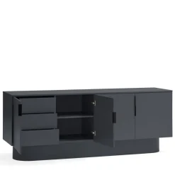 Teulat TOTEM Buffet 4 portes en bois L200cm
