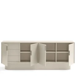 Teulat TOTEM Buffet 4 portes en bois L200cm
