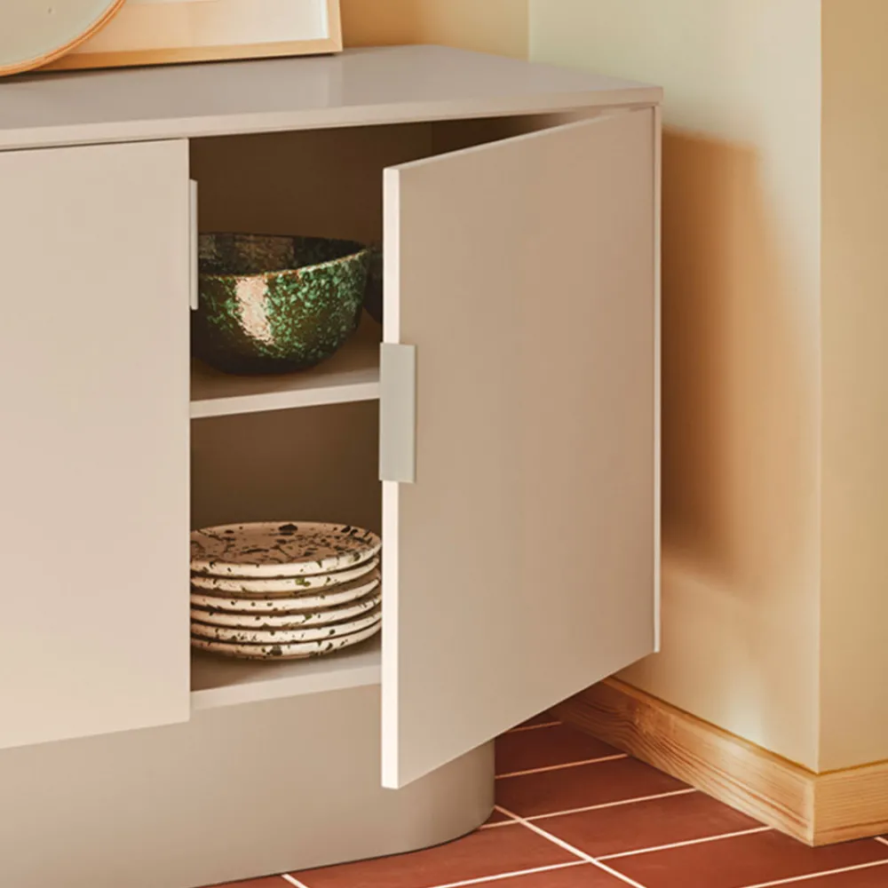Teulat TOTEM Buffet 4 portes en bois L200cm