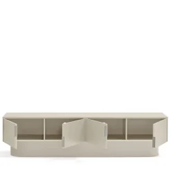 Teulat TOTEM Meuble TV 4 portes en bois L200 cm