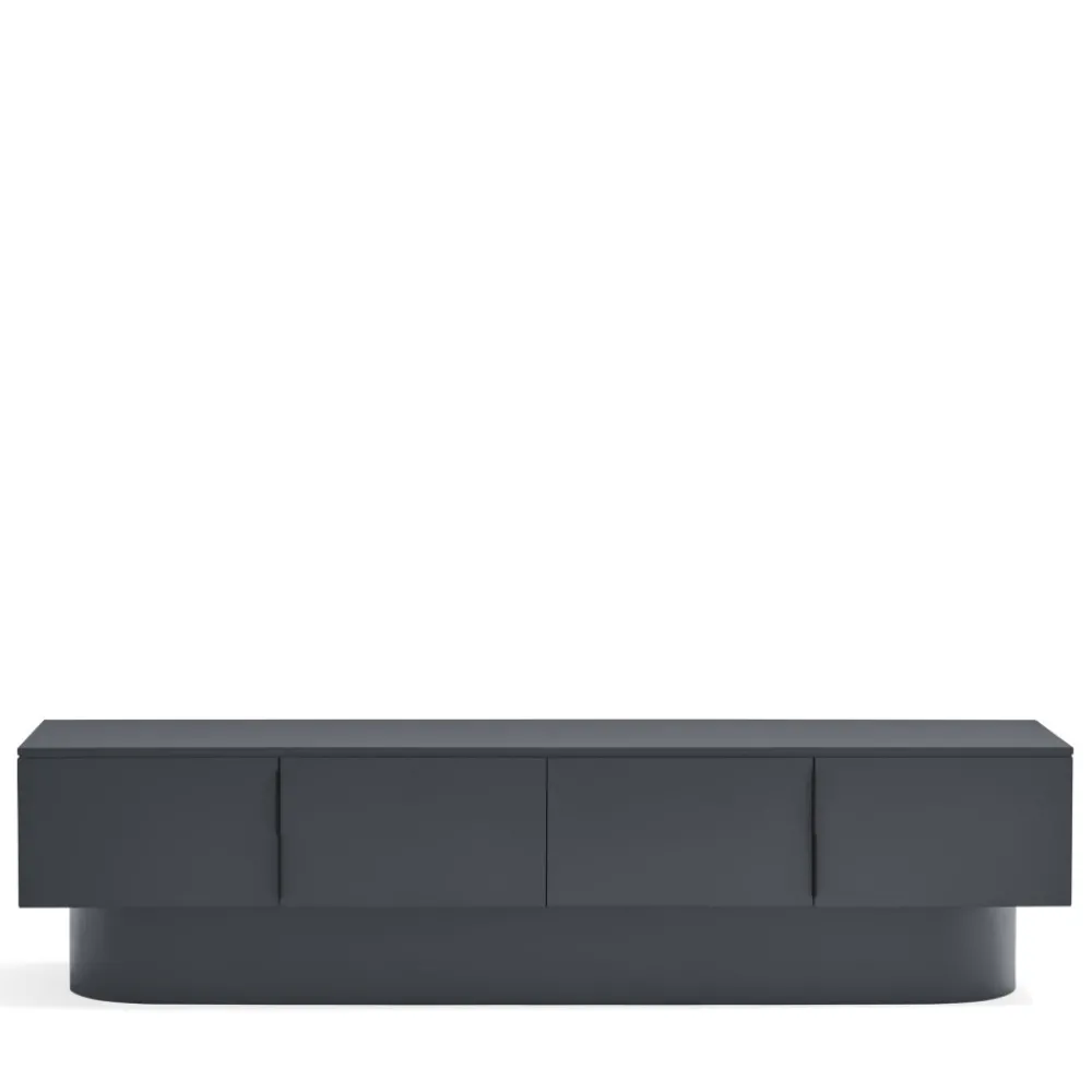 Teulat TOTEM Meuble TV 4 portes en bois L200 cm