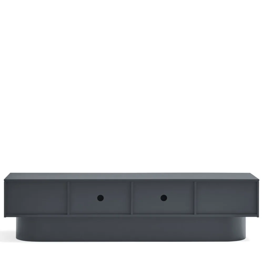 Teulat TOTEM Meuble TV 4 portes en bois L200 cm