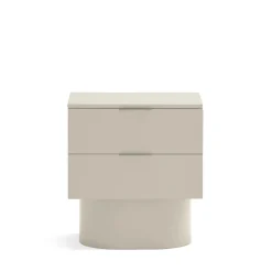 Teulat TOTEM Table de chevet 2 tiroirs en bois