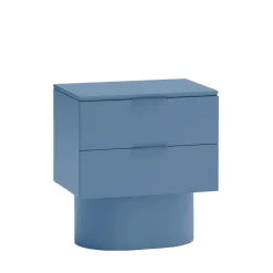 Teulat TOTEM Table de chevet 2 tiroirs en bois