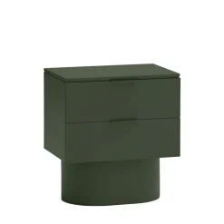 Teulat TOTEM Table de chevet 2 tiroirs en bois