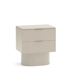 Teulat TOTEM Table de chevet 2 tiroirs en bois